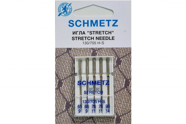 Иглы Schmetz стрейч combi (65x2, 75x2, 90x1), 5 шт в Находке